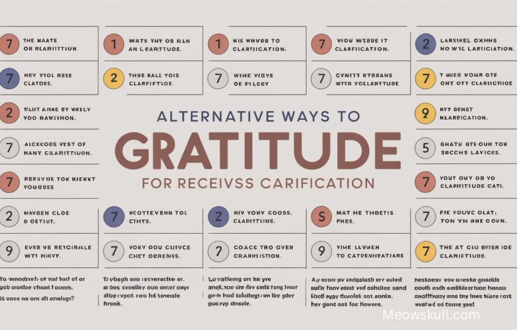 17 Other Ways to Say Thank You for Clarifying