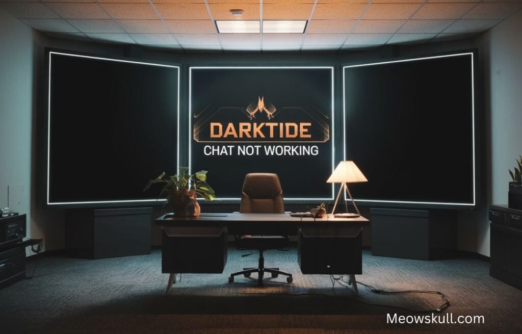 Darktide chat not working