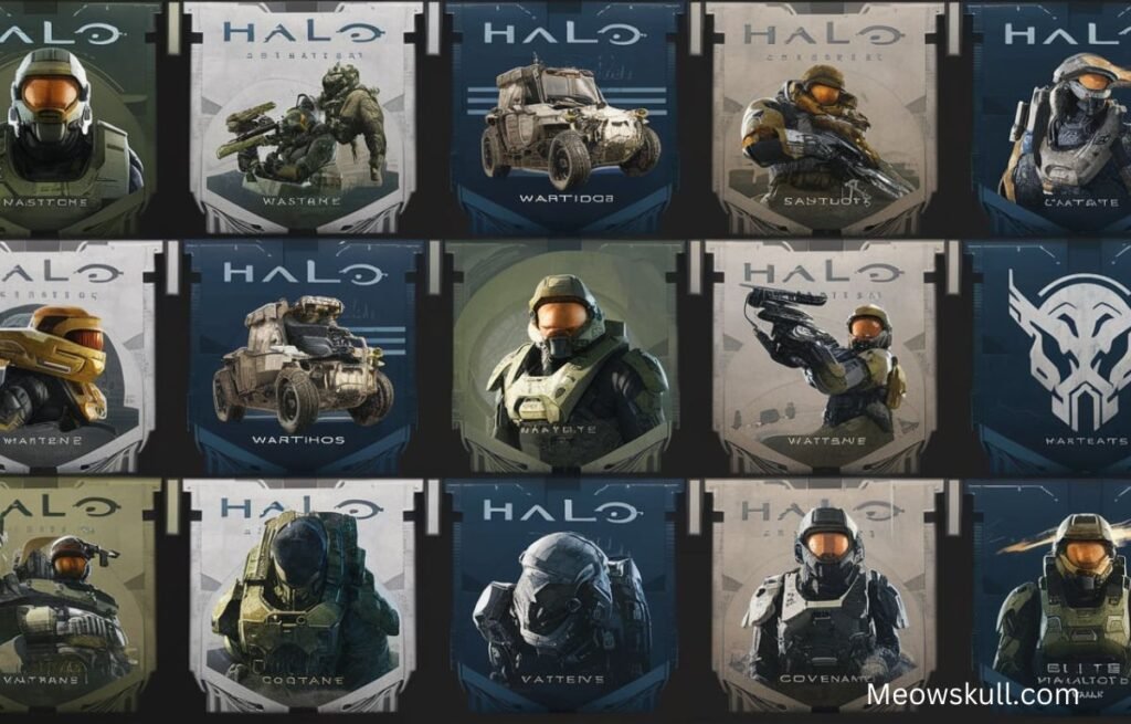 Halo (2003) game Icons Banners